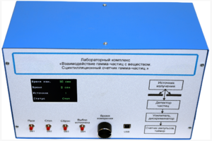 Лабораторный комплекс «Взаимодействие у-частиц с веществом. Сцинтилляционный счётчик у-частиц»  - fgospostavki.ru - Красный Сулин