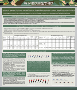 Стенд "Физическая подготовка" - fgospostavki.ru - Красный Сулин