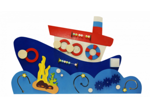 Бизиборд «Кораблик» - fgospostavki.ru - Красный Сулин