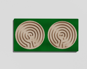 Межполушарная доска №10 зеленая - fgospostavki.ru - Красный Сулин