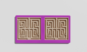 Межполушарная доска №13 фиолетовая - fgospostavki.ru - Красный Сулин