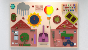 Бизиборд «Бытовые предметы» - fgospostavki.ru - Красный Сулин