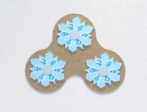 Бизипанель «Снежинка» - fgospostavki.ru - Красный Сулин