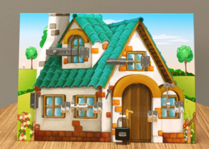 Настенная панель «Замочки» - fgospostavki.ru - Красный Сулин