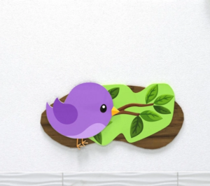 Настенная панель «Птичка» - fgospostavki.ru - Красный Сулин