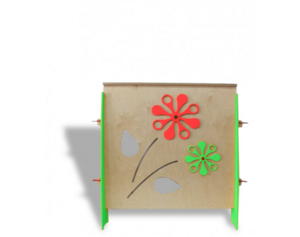 Развивающая панель с цветочком-ромашкой - fgospostavki.ru - Красный Сулин