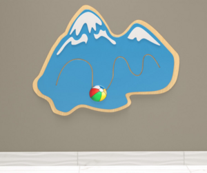 Бизиборд «Горы» - fgospostavki.ru - Красный Сулин