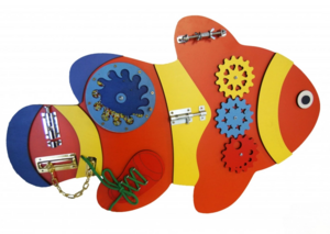 Бизиборд «Оранжевая рыбка» - fgospostavki.ru - Красный Сулин