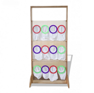 Тактильно-развивающая ширма с кармашками - fgospostavki.ru - Красный Сулин