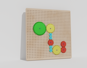 Тактильно–развивающая панель «Механика» - fgospostavki.ru - Красный Сулин