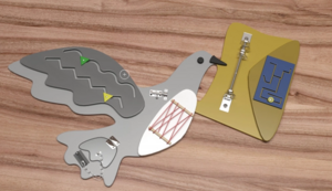 Бизиборд «Почтовый голубь» - fgospostavki.ru - Красный Сулин