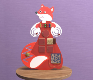 Бизиборд «Лисичка-сестричка» - fgospostavki.ru - Красный Сулин