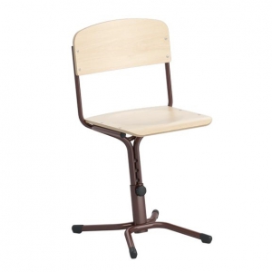 Стул ученический регулируемый на круглой трубе - fgospostavki.ru - Красный Сулин