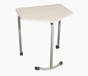 Стол мобильный модульный трапециевидный FLEXY - fgospostavki.ru - Красный Сулин