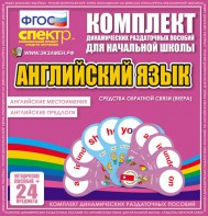 Динамические раздаточные пособия. Английский язык (веера). Английские местоимения, английские предлоги. - fgospostavki.ru - Красный Сулин