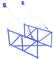 Ферма баскетбольная вынос 2 метра для щита из оргстекла 1,8х.1,05 метра - fgospostavki.ru - Красный Сулин