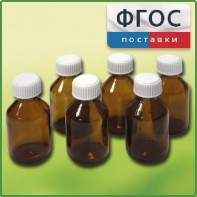 Набор склянок для растворов реактивов 30 миллилитров (6 штук) - fgospostavki.ru - Красный Сулин