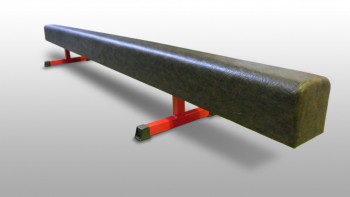 Бревно гимнастическое напольное, мягкое на металлических опорах (3м) - fgospostavki.ru - Красный Сулин