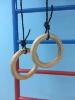 Кольца навесные для детского спортивного комплекса (диаметр 16 сантиметров, фанера) - fgospostavki.ru - Красный Сулин