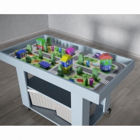 Игровой ландшафтный стол для изучения ПДД №2 - fgospostavki.ru - Красный Сулин