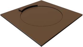 Обруч с сегментом для толкания ядра - fgospostavki.ru - Красный Сулин