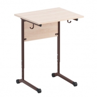Стол ученический одноместный. Регулируемый по высоте - fgospostavki.ru - Красный Сулин