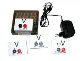Вольтметр демонстрационный цифровой (с гальванометром) ВДЦ-1С - fgospostavki.ru - Красный Сулин