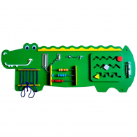 Бизиборд «Зелёный крокодильчик» - fgospostavki.ru - Красный Сулин