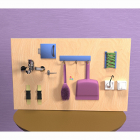 Бизиборд «Домашний уголок» - fgospostavki.ru - Красный Сулин