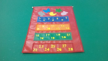 Панно настенное для хранения мелочей с карманами - fgospostavki.ru - Красный Сулин