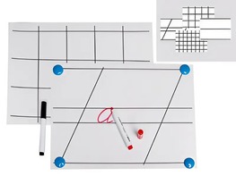 Комплект таблиц для демонстрации техники письма на линейках и в клетках. - fgospostavki.ru - Красный Сулин