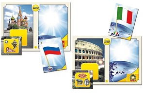 Настольно-печатная игра "Флаги стран мира 1. Европа" - fgospostavki.ru - Красный Сулин