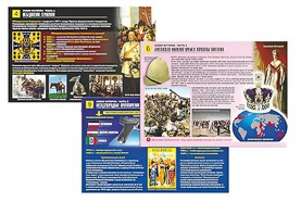 Комплект таблиц по истории "Новая история. Часть 2" раздаточные (цветные, ламинированные, А4, 10 штук) - fgospostavki.ru - Красный Сулин