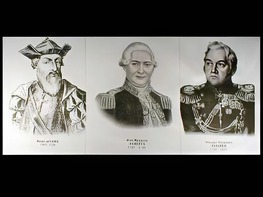 Портреты путешественников (25 штук, формат А3) - fgospostavki.ru - Красный Сулин