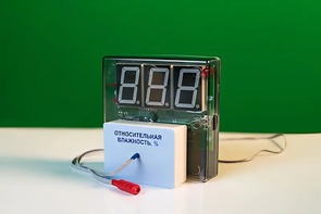 Датчик влажности воздуха с независимой индикацией (гигрометр демонстрационный) - fgospostavki.ru - Красный Сулин