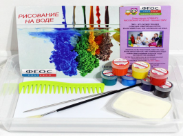 Набор для рисования "Эбру-Семерка" - fgospostavki.ru - Красный Сулин