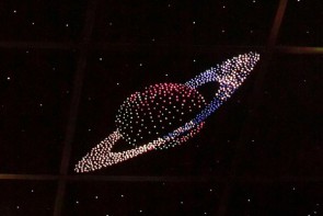 Потолок "Звездное небо с анимационным фибероптическим эффектом сатурн" - fgospostavki.ru - Красный Сулин