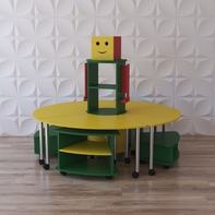 Модульный стеллаж "Весёлый робот" - fgospostavki.ru - Красный Сулин