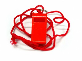 Свисток пластиковый - fgospostavki.ru - Красный Сулин