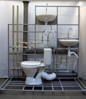 Учебный стенд «Система канализации многоквартирного дома» - fgospostavki.ru - Красный Сулин