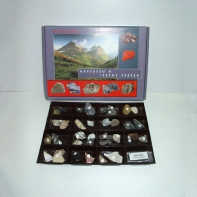 Демонстрационная коллекция "Минералы и горные породы" (40 видов) - fgospostavki.ru - Красный Сулин