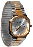 Часы со шрифтом Брайля мужские золото-серебро - fgospostavki.ru - Красный Сулин