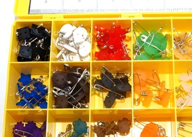 Набор цветных меток для одежды - fgospostavki.ru - Красный Сулин