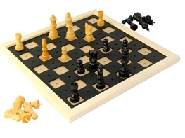 Шахматы тактильные (34х34 см) - fgospostavki.ru - Красный Сулин