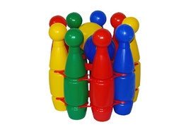 Кегли (9 штук, 2 мяча) - fgospostavki.ru - Красный Сулин