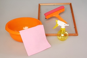 Набор "Я учусь мыть окна" - fgospostavki.ru - Красный Сулин