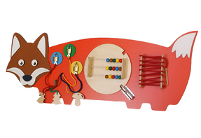 Бизиборд «Рыжая лиса» - fgospostavki.ru - Красный Сулин