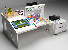 Профессиональный стол логопеда "Лого-Про Макс+" - fgospostavki.ru - Красный Сулин