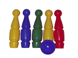 Кегли (5 штук, 1 мяч) - fgospostavki.ru - Красный Сулин