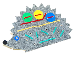 Игра-шнуровка для слабовидящих детей "Ежик" - fgospostavki.ru - Красный Сулин